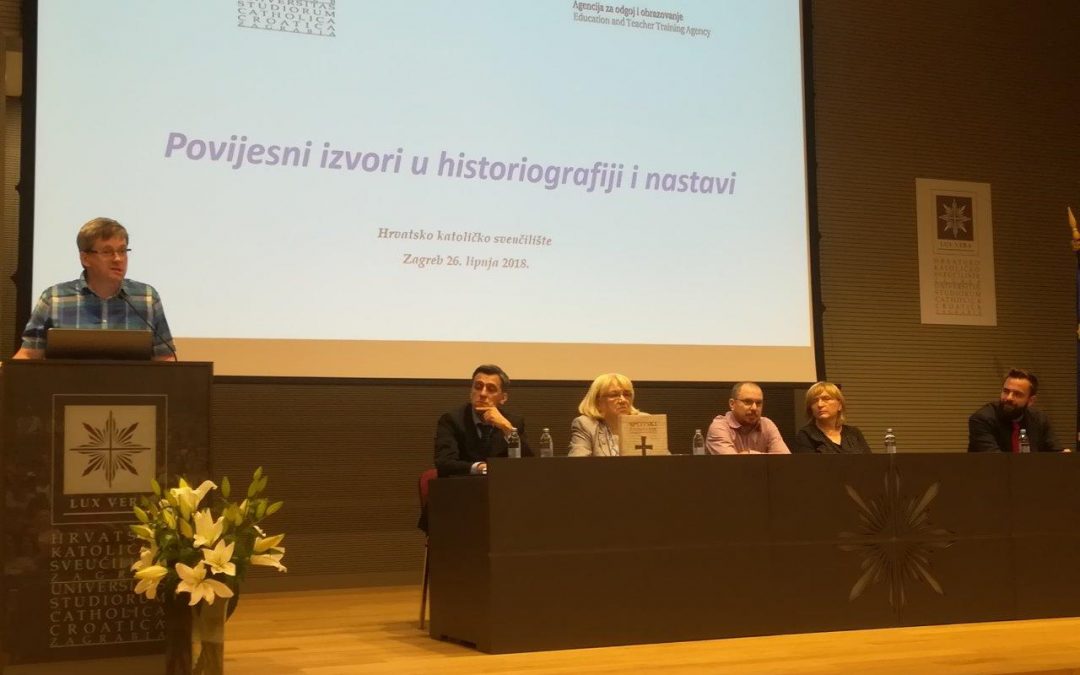 Održan je stručni skup  „Povijesni izvori u historiografiji i nastavi”