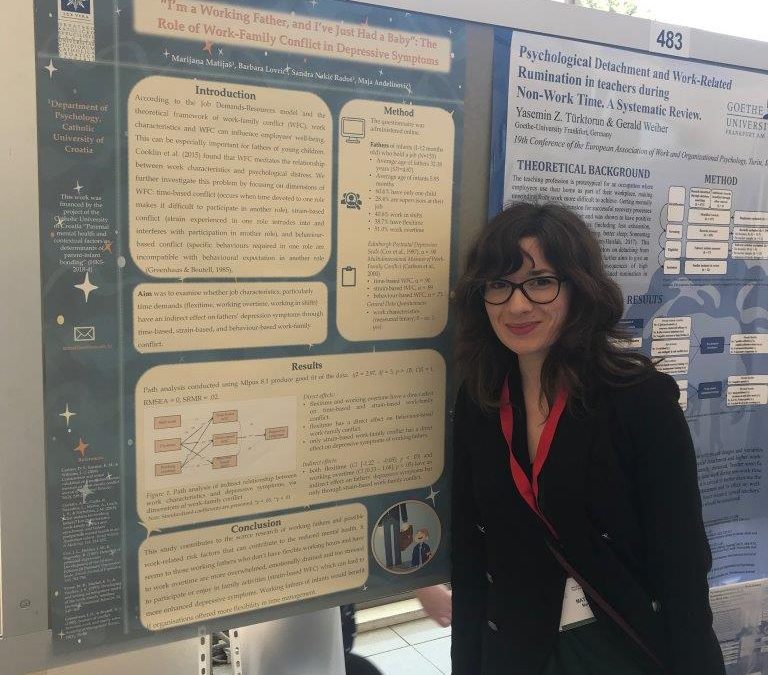 Asistentica Marijana Matijaš sudjelovala je na 19th EAWOP Congress u Torinu