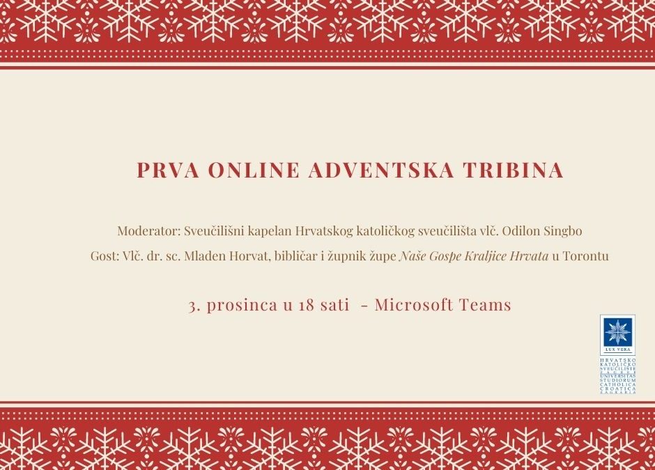 Održana prva adventska tribina na MS Teamsu