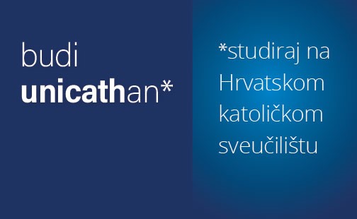 Budi unicath.an* – studiraj na Hrvatskom katoličkom sveučilištu