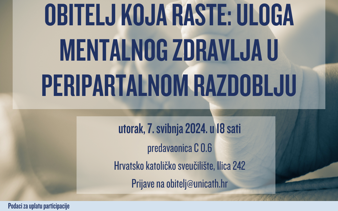 “Obitelj koja raste” – nova radionica Centra za obitelj HKS-a u svibnju