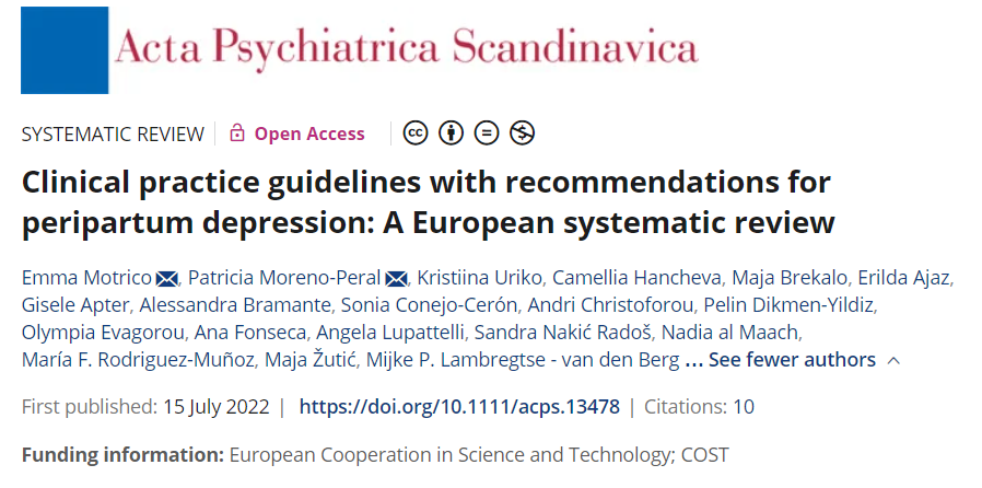 Nastavnice psihologije HKS-a dobile priznanje za citiranost u Q1 časopisu Acta Psychiatrica Scandinavica