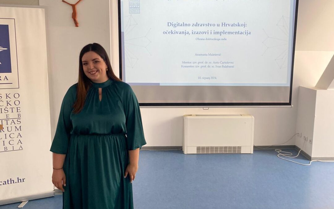 Our assistant Anamaria Malešević has defended her doctoral dissertation