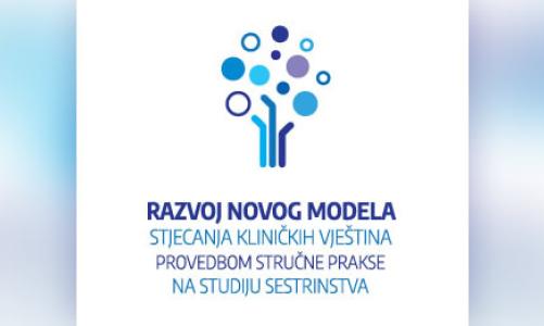  Razvoj novog modela stjecanja kliničkih vještina provedbom stručne prakse na studiju sestrinstva